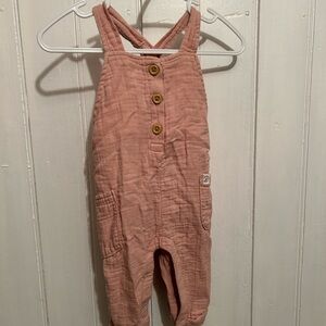Little planet organics by carters 3m Kids Pink Muslim Overalls